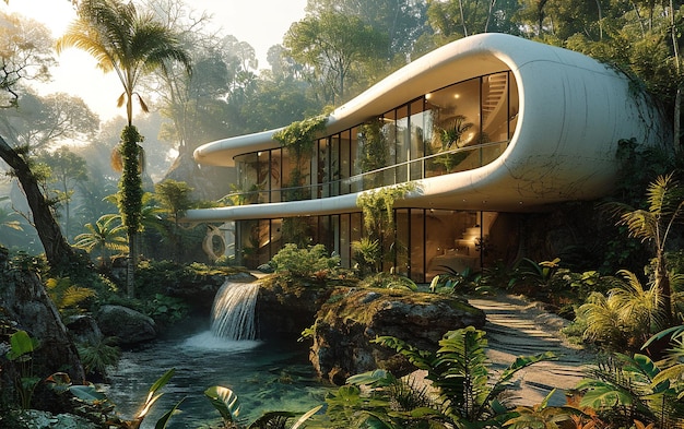 hermosa villa tropical
