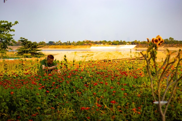 Una hermosa vista de Buddha Park ubicado en Vientiane Laos