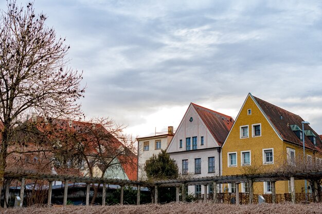 Hermosa vista de la ciudad de Ingolstadt