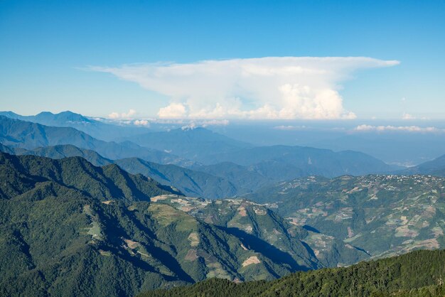 Una hermosa vista de la cordillera