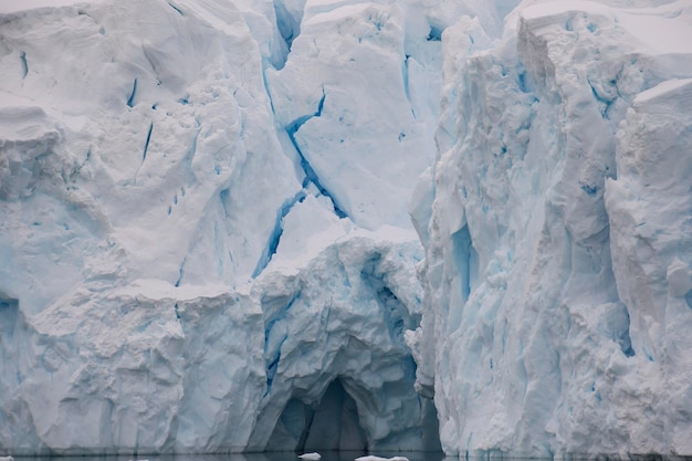 Hermosa vista del iceberg