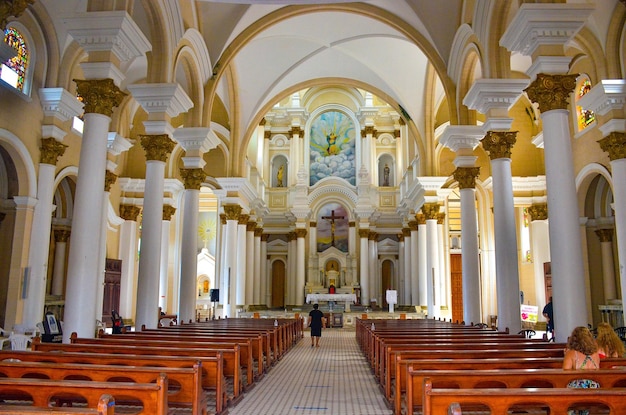 Una hermosa vista de la iglesia en Ilheus Bahia Brasil