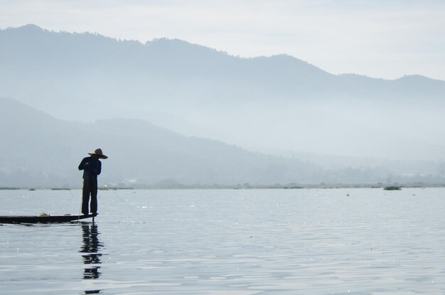 Una hermosa vista del lago Inle Myanmar