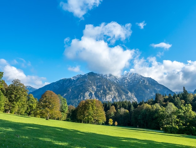 Hermosa vista del paisaje de Alemania