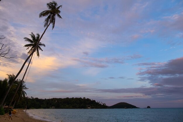 Hermosa vista del paisaje de la isla de Kohmak en Tailandia