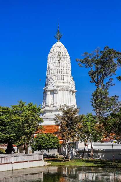 Una hermosa vista panorámica de Ayutthaya Tailandia