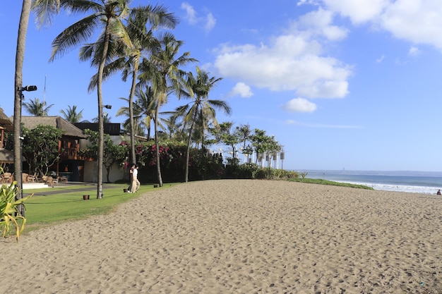 Una hermosa vista panorámica de bali indonesia