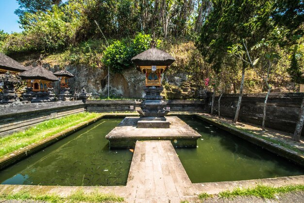 Una hermosa vista panorámica de bali indonesia