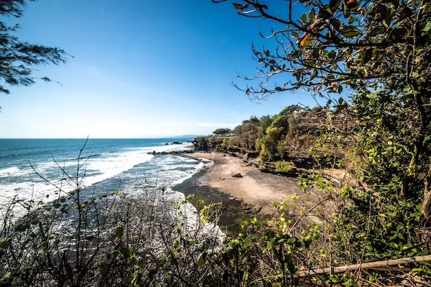 Una hermosa vista panorámica de bali indonesia