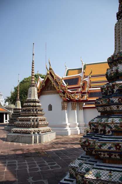 Una hermosa vista panorámica de Bangkok en Tailandia