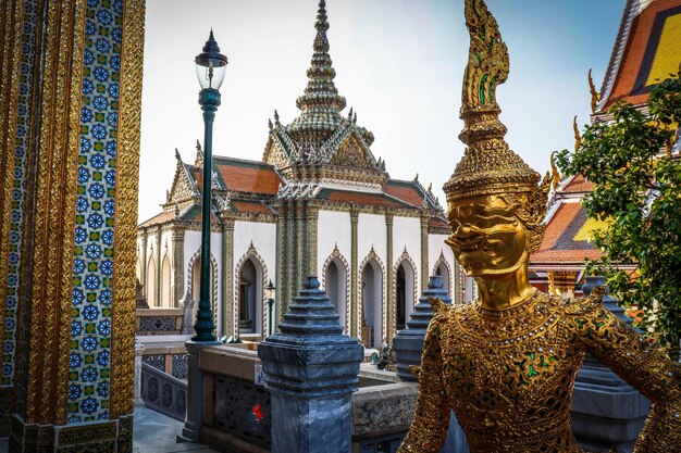 Una hermosa vista panorámica de Bangkok en Tailandia