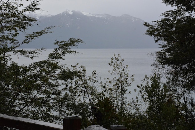 Una hermosa vista panorámica de Bariloche Argentina