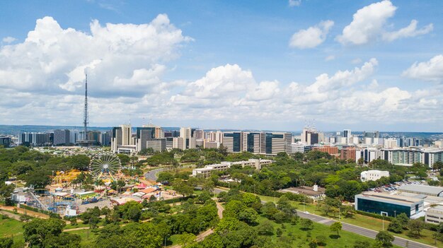 Una hermosa vista panorámica de Brasilia Brasil