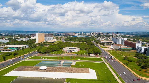 Una hermosa vista panorámica de Brasilia Brasil