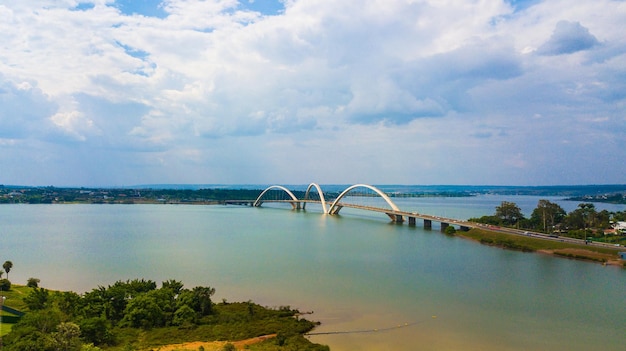 Una hermosa vista panorámica de brasilia en brasil