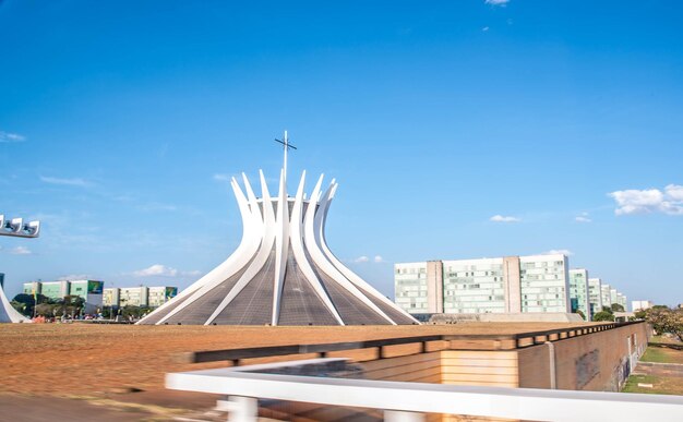 Una hermosa vista panorámica de brasilia en brasil