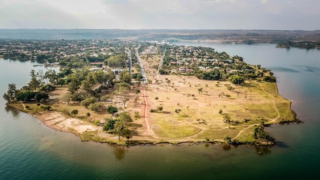 Una hermosa vista panorámica de Brasilia capital de Brasil