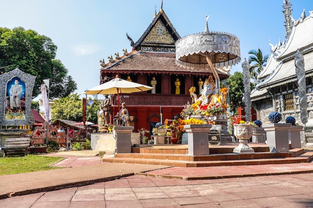 Una hermosa vista panorámica de Chiang Mai en Tailandia