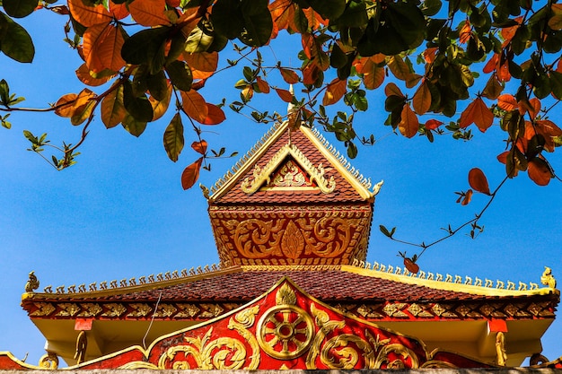 Una hermosa vista panorámica de la ciudad de Vientiane en Laos