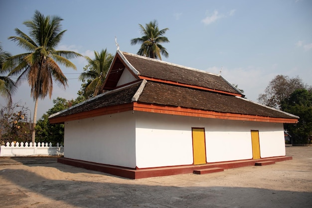 Una hermosa vista panorámica de Luang Prabang en Laos