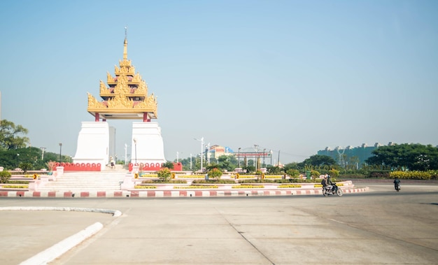 Una hermosa vista panorámica de Mandalay Myanmar