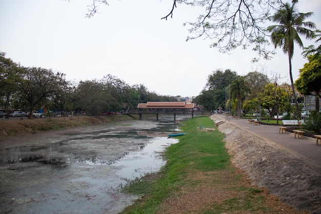 Una hermosa vista panorámica de Siem Reap en Camboya