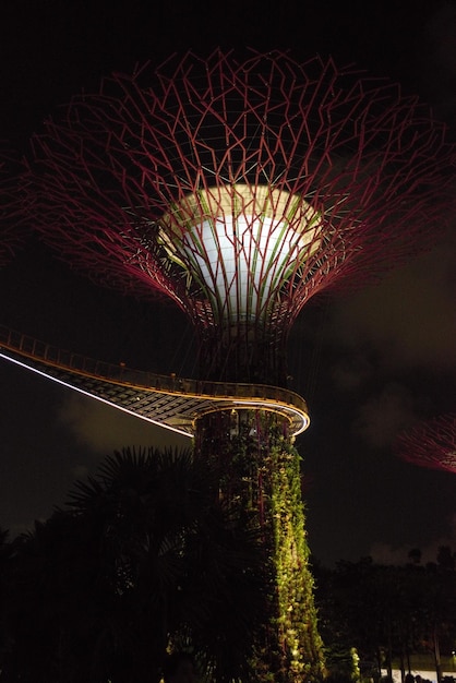 Una hermosa vista panorámica de Singapur