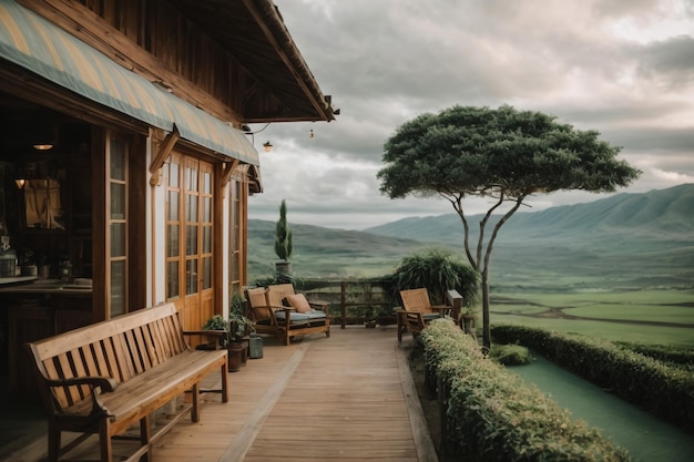 Hermosa vista del Parque Nacional de Phu Langka, en Tailandia