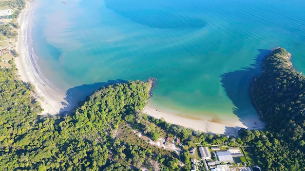 Hermosa vista de una playa