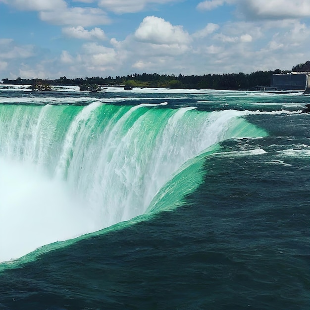 hermosa vista del río en las montañas