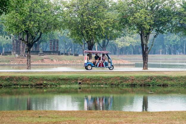 Una hermosa vista de Sukhothai en Tailandia