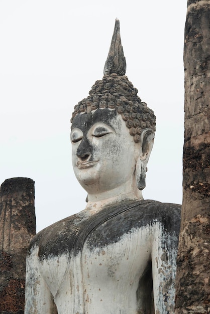 Una hermosa vista de Sukhothai en Tailandia