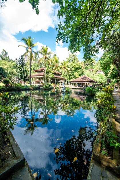 Una hermosa vista del templo Gunung Kawi Sebatu ubicado en Bali Indonesia