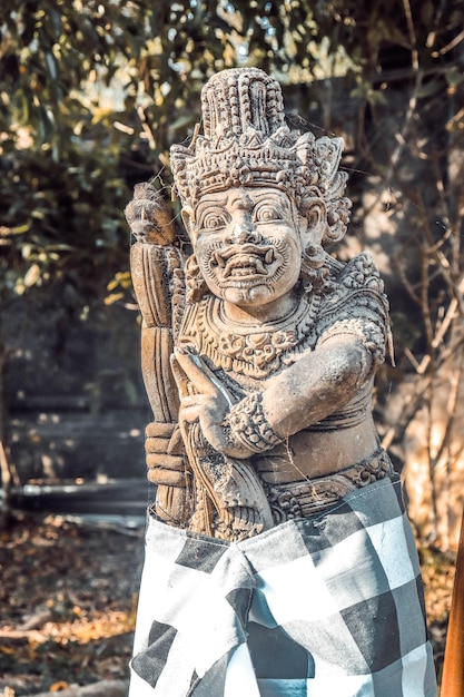 Una hermosa vista del templo Pura Tirta Empul ubicado en Bali Indonesia