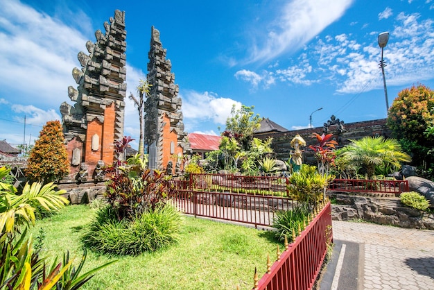 Una hermosa vista del templo Ulun Danu Beratan ubicado en Bali Indonesia