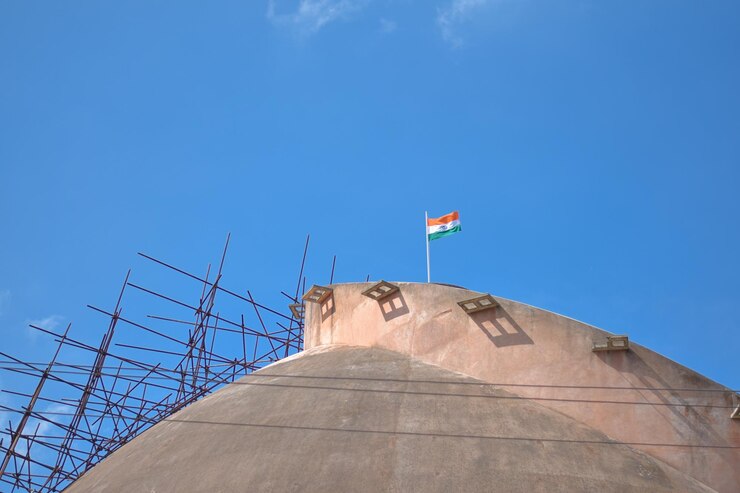 Hermosa vista del turismo Golghar Patna Bihar