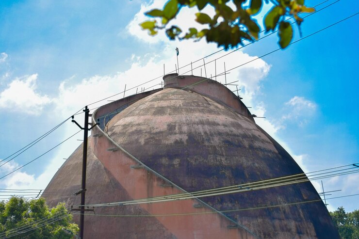Hermosa vista del turismo Golghar Patna Bihar