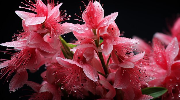 Las hermosas flores de amaranto