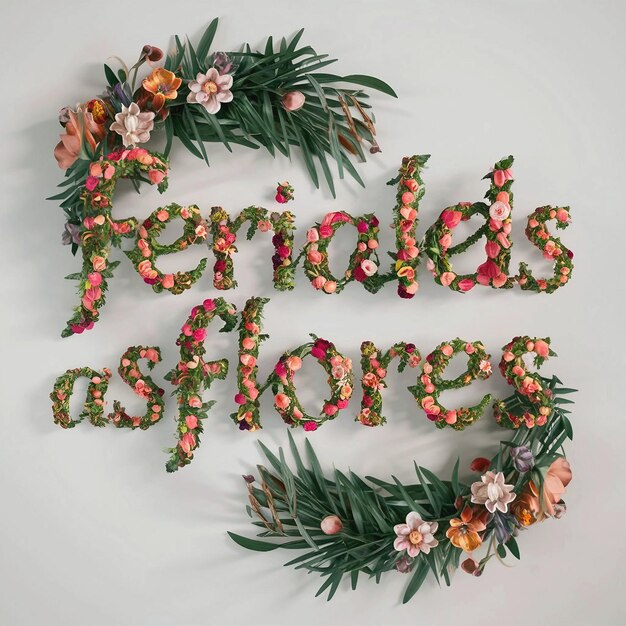 Foto hermosas flores en la floristería