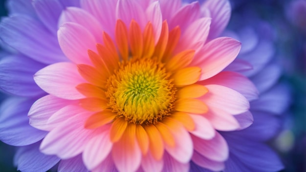 Hermosas flores de primavera con un fondo abstracto de la naturaleza