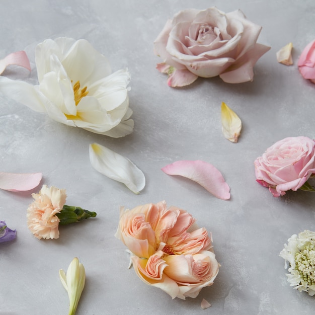 hermosas flores para tarjetas de felicitación o decoración de bodas