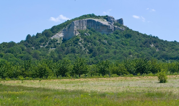 Hermosas montañas en Rusia