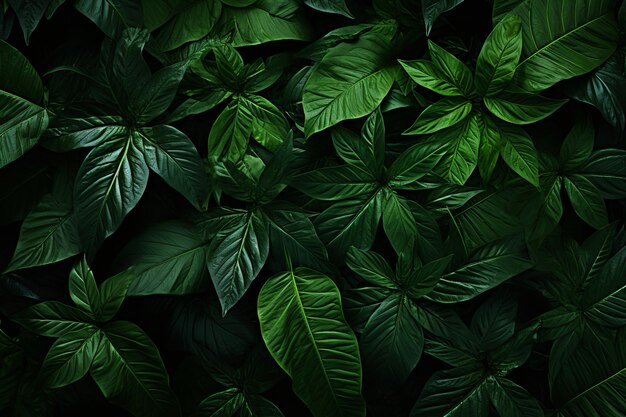 Hermosas plantas de hojas verdes tropicales de Monstera de fondo renderizado en 3D