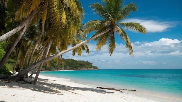 Hermosas playas de naturaleza tropical