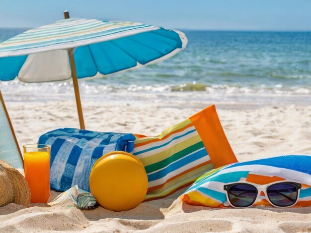 Hermosas playas tropicales y el fondo de vacaciones en el mar