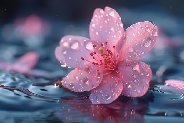 hermosas vibraciones de primavera con flores de cerezo fotografía profesional