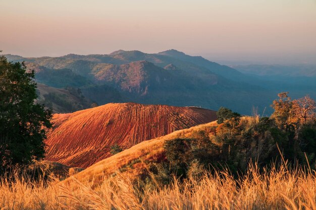 Hermosas vistas de las montañas