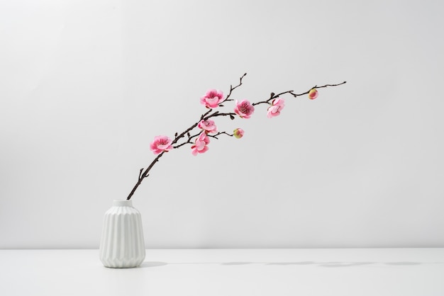 Foto hermoso arreglo de ikebana