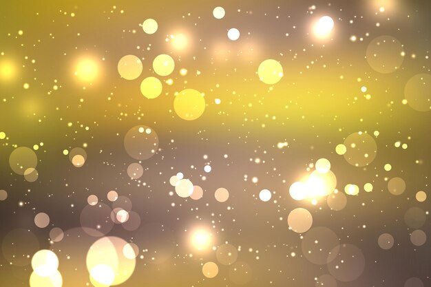 Hermoso bokeh abstracto luz brillante y brillo para el fondo de navidad Resumen brillo vintage luces vacaciones decoración concepto fondo