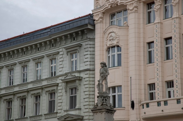 Foto el hermoso casco antiguo de la ciudad de bratislava en eslovaquia